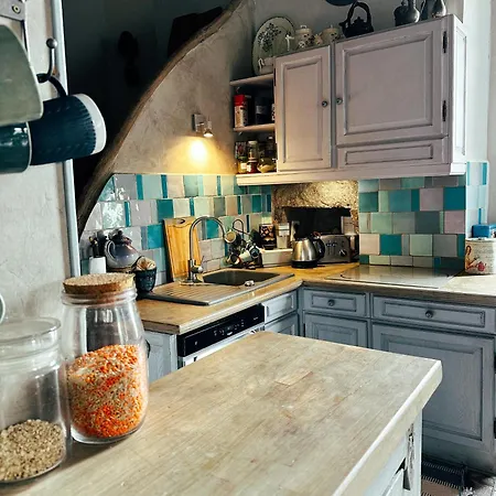 民宿 Casaluna, Climatisee Dans Maison De Village 索塔